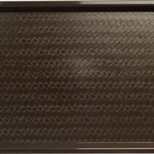 Carlisle FoodService Products CT121669 Café Standard Cafeteria / Fast Food Tray, 12" x 16", Chocolate