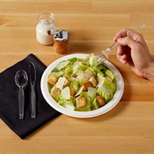 Dixie 7.13" Heavy-Weight Polystyrene Plastic Fork by GP PRO (Georgia-Pacific); Clear; FH017 ; Case of 1;000