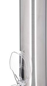 Carlisle FoodService Products C4150SS Stainless Steel Small Water Cup Dispenser with Hinged Flip Cap, 16" Length