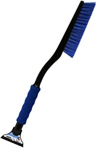 mallory 530 reach 24" snow brush with foam grip (colors may vary) , red