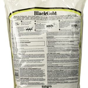 Sun Gro Horticulture 8-Quart Black Gold 1311002 Seedling Mix, ba