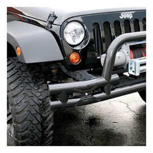 ARIES 55-0000 Jeep Bumper License Plate Bracket , Black