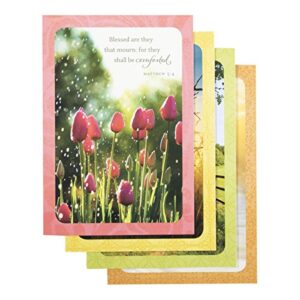 dayspring - sympathy - serenity - 12 boxed cards (51726),multi