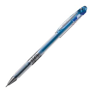 pentel slicci rollerball pen, blue 25mm (bg202-c)