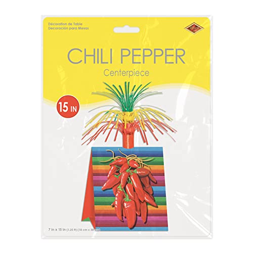 Chili Pepper Centerpiece Party Accessory (1 count) (1/Pkg)