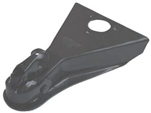husky 87079 2" a-frame flat lock straight coupler,black