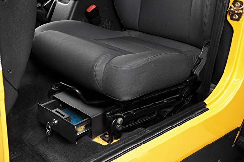 Bestop 4264101 Underseat Storage Lockbox - Driver Side