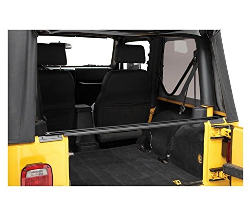 Bestop 5260201 Tailgate Bar for 1997-2006 Wrangler - Trektop Classic Soft Top Only, Black