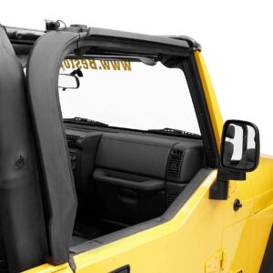 Bestop 55012-01 Black Door Surround Kit for 97-06 Wrangler TJ