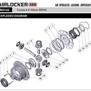 ARB RD142 Air Locking Differential