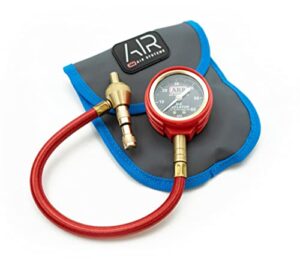 arb arb600 e-z deflator kit 10-60 psi 0-4 bar tire pressure gauge rapid air down for offroad include recovery gear pouch