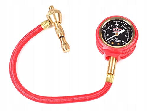 ARB ARB600 E-Z Deflator Kit 10-60 PSI 0-4 BAR Tire Pressure Gauge Rapid Air Down for Offroad Include Recovery Gear Pouch