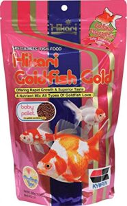 hikari gold baby floating pellets for koi and pond fish for pets, 10.5-ounce