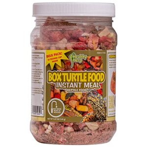 healthy herp box turtle food instant meal 5.07-ounce (143.73 grams) jar