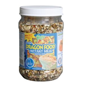 healthy herp juvenile dragon food instant meal 3.9-ounce (110 grams) jar