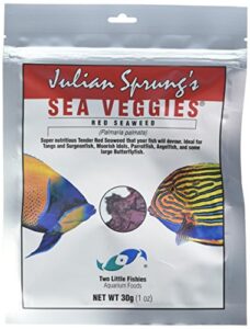 two little fishies atlsvrs4 sea veg-red seaweed, 1-ounce pouch