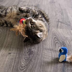 Petlinks Parrot Tweet Electronic Sound Cat Toy, Catnip Filled, Battery Powered - Randomly Selected Color, One Size