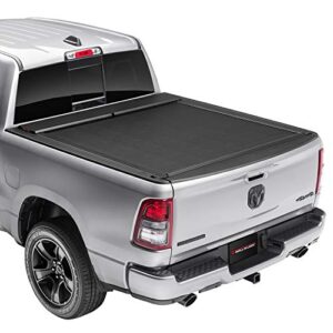 roll n lock m-series retractable truck bed tonneau cover | lg449m | fits 2009 - 2018, 2019 - 2020 classic dodge ram 1500/2500/3500 8' 2" bed (98.3")