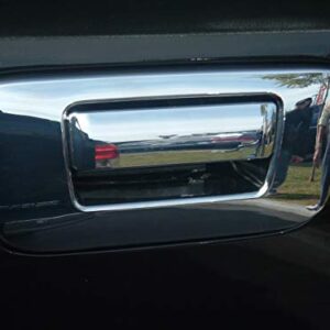 TFP 622KEVT Tailgate Handle Cover- Chrome - Compatible with Chevrolet/GMC Silverado/Sierra 2007-2013 w/o Keyhole