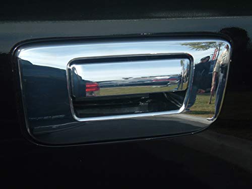 TFP 622KEVT Tailgate Handle Cover- Chrome - Compatible with Chevrolet/GMC Silverado/Sierra 2007-2013 w/o Keyhole