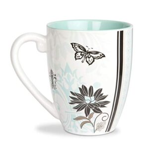 Pavilion Mark My Words Aunt Ceramic Mug, 20-Ounce, 4-3/4-Inch