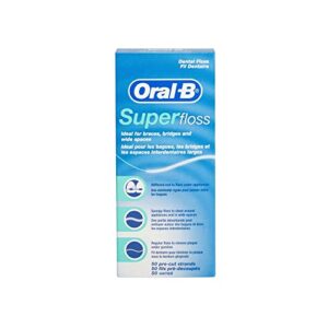 oral b superfloss 50's