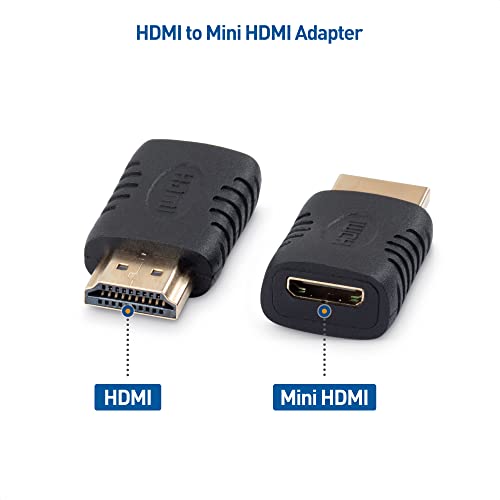 Cable Matters HDMI to Mini HDMI Adapter (HDMI Male to Mini HDMI Female Adapter)