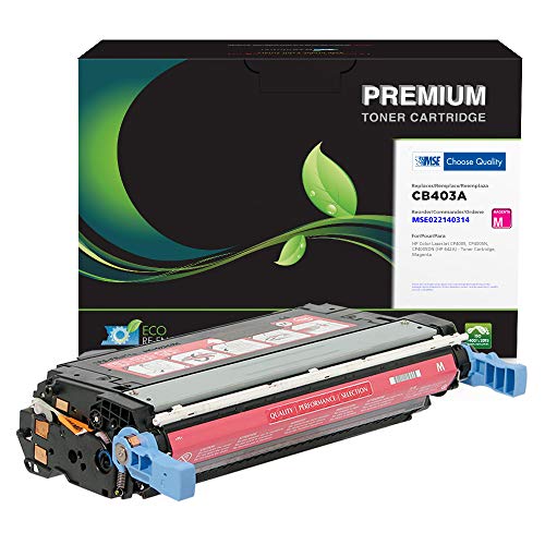 MSE Brand Remanufactured Toner Cartridge Replacement for HP CB403A (HP 642A) | Magenta