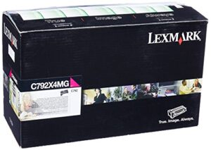lexmark c792x4mg laser printer toner cartridge
