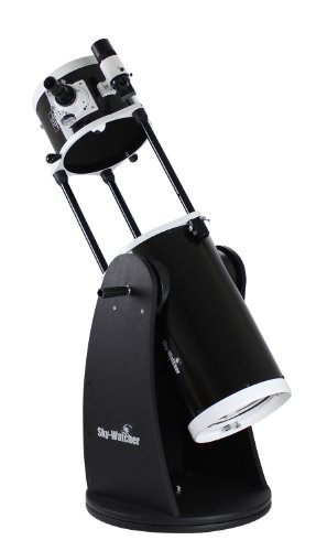 Sky-Watcher Flextube 250 Dobsonian 10-inch Collapsible Large Aperture Telescope – Portable, Easy to Use, Perfect for Beginners, White/Black (S11720)