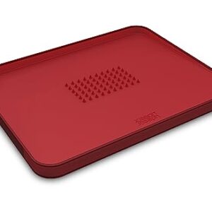 Joseph Joseph Cut & Carve Multi-Function Cutting Board, Large, Red