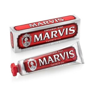 marvis cinnamon mint toothpaste, 3.8 oz