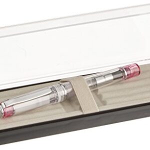 Pilot Prera Iro-Ai Medium-Nib Fountain Pen, Transparent Pink Body (FPRN-350R-TPM)