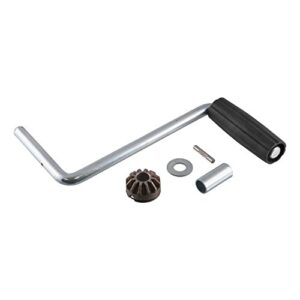 curt 28960 replacement direct-weld heavy duty trailer jack handle kit