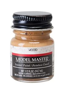 testor corp. wood 1/2 oz enamel paint bottle