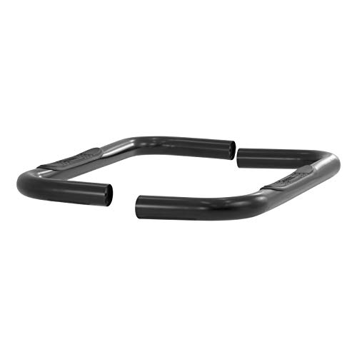 ARIES 204044 3-Inch Round Black Steel Nerf Bars, No-Drill, Select Chevrolet, GMC Blazer K5