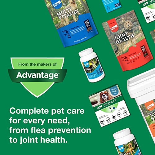 Advantage II Large Dog Vet-Recommended Flea Treatment & Prevention | Dogs 21-55 lbs. | 6-Month Supply