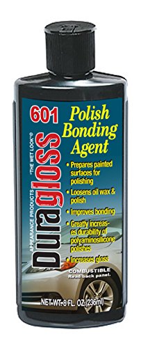 Duragloss 601 Polish Bonding Agent - 8 oz, Black Bottle