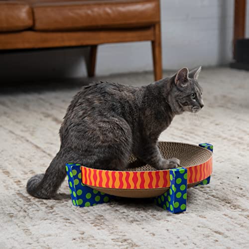 Catstages Scratch, Snuggle & Rest Corrugated Cat Scratcher With Catnip
