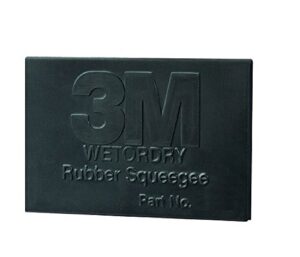 3m company 5518 wetordry rubber squeegee 05518, 2" x 3"