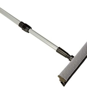 Carrand 9046 8" Squeegee with 36" Steel Extendable Handle, Gray