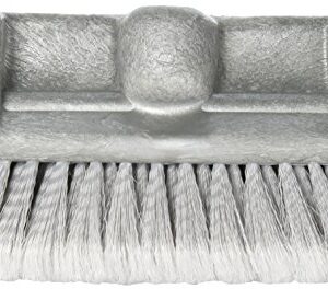 Carrand 93111 Car Quad 10" Brush Head , Gray