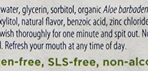 Tom's of Maine Natural Wicked Fresh! Alcohol-Free Mouthwash, Cool Mountain Mint, 16 oz. (Packaging May Vary)