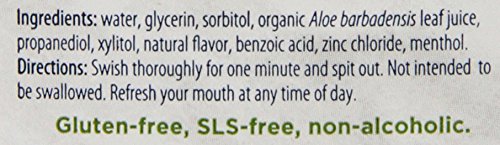 Tom's of Maine Natural Wicked Fresh! Alcohol-Free Mouthwash, Cool Mountain Mint, 16 oz. (Packaging May Vary)