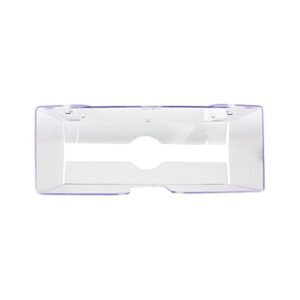 TrippNT 51912 Shatterproof Dual Dispensing Paper Towel Holder, Clear, PETG, 10 7/8 X 6 1/2 X 4 1/4 inches WHD