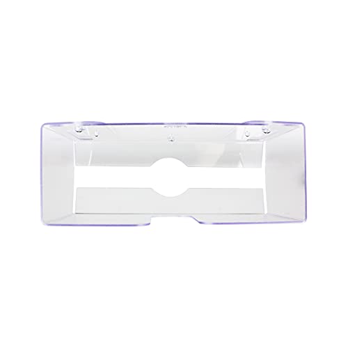 TrippNT 51912 Shatterproof Dual Dispensing Paper Towel Holder, Clear, PETG, 10 7/8 X 6 1/2 X 4 1/4 inches WHD