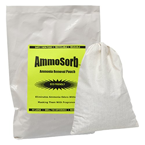 AMMOSORB Reusable Ammonia Smell Removal Deodorizer Pouch: Treats 300 Sq. Ft.