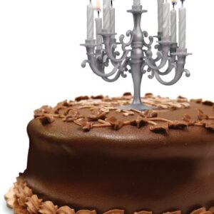 Fred & Friends Cake Candelabra Cake Topper with Candles