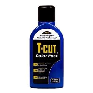 t-cut dark blue scratch remover color fast paintwork restorer car polish - 17 fl oz 13 colours available