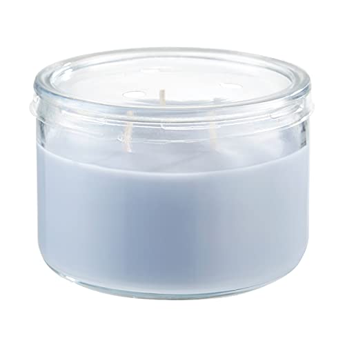 CANDLE-LITE Scented Fresh Lavender Breeze Fragrance, One 10oz. 3-Wick Aromatherapy Candle with 20-40 Hours of Burn Time, Light Purple Color, 10 oz